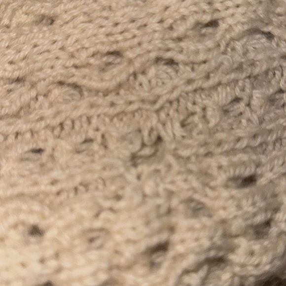 Vintage Quills Knit 100% Wool Irish Hand Knit Sweater - Picture 9 of 9